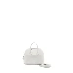 Hermès Mini Bolide New White Evercolor Silver HW