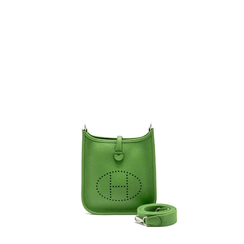 Hermès Mini Evelyne Vert Yucca Replica | Premium Quality