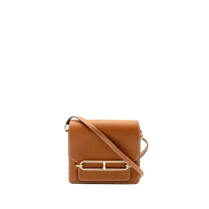 Hermès Mini Roulis 34 Fauve Barenia Replica Bag | Premium