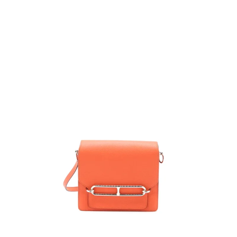 Hermès Mini Roulis Capucine Evercolor - Artisan-Grade Dupes