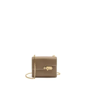 Hermès Mini Verrou Etoupe Chèvre Mysore Replica | Best Quality