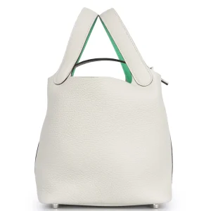Hermès Picotin 18 Clemence Vert Fizz Replica | Top Quality
