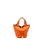 Hermès Picotin 18 Lock Orange Clemence Replica | Shop Now