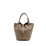 Hermès Picotin 22 Lock Etoupe Clemence Replica Bag