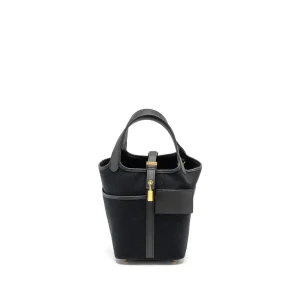 Hermès Picotin Cargo 18 Lock Replica | Black Canvas & Swift