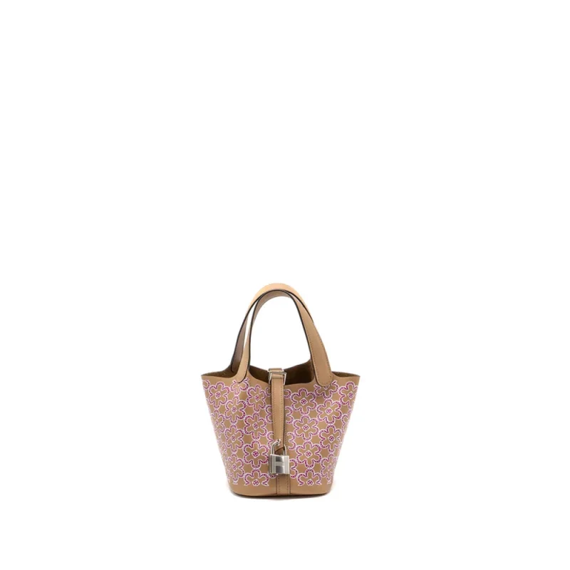 Hermès Picotin Lucky Daisy Replica Bag - Chai Swift