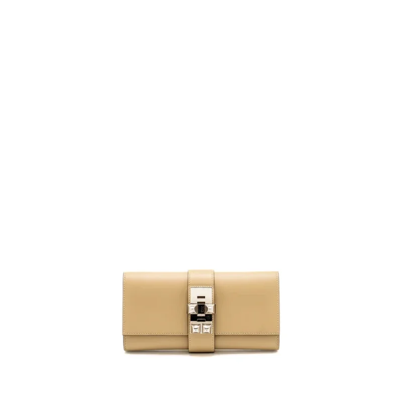 Hermès Pochette Medor 23 Trench Swift Silver HW – Best Replica