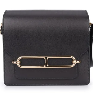 Hermès Roulis Evercolor Black Gold HW – 1:1 Replica | Shop Now