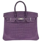 Mirror Quality Hermès Replicas - Birkin 25 Amethyst Matte
