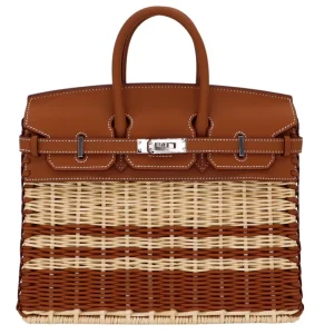 Mirror Quality Hermès Replicas - Birkin 25 Picnic Gold Swift