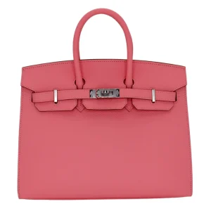 Mirror Quality Hermès Replicas - Birkin 25 Sellier Rose Confetti