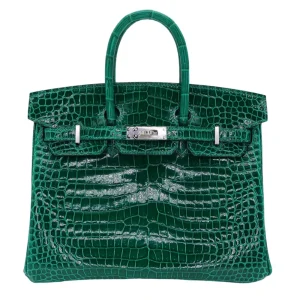 Mirror Quality Hermès Replicas - Birkin 25 Vert Emeraude