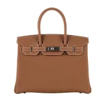 Mirror Quality Hermès Replicas - Birkin 30 Gold Togo