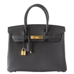 Mirror Quality Hermès Replicas - Birkin 30 Plomb Togo Gold HW