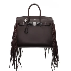 Mirror Quality Hermès Replicas | Birkin 35 Sellier Anate Fringe