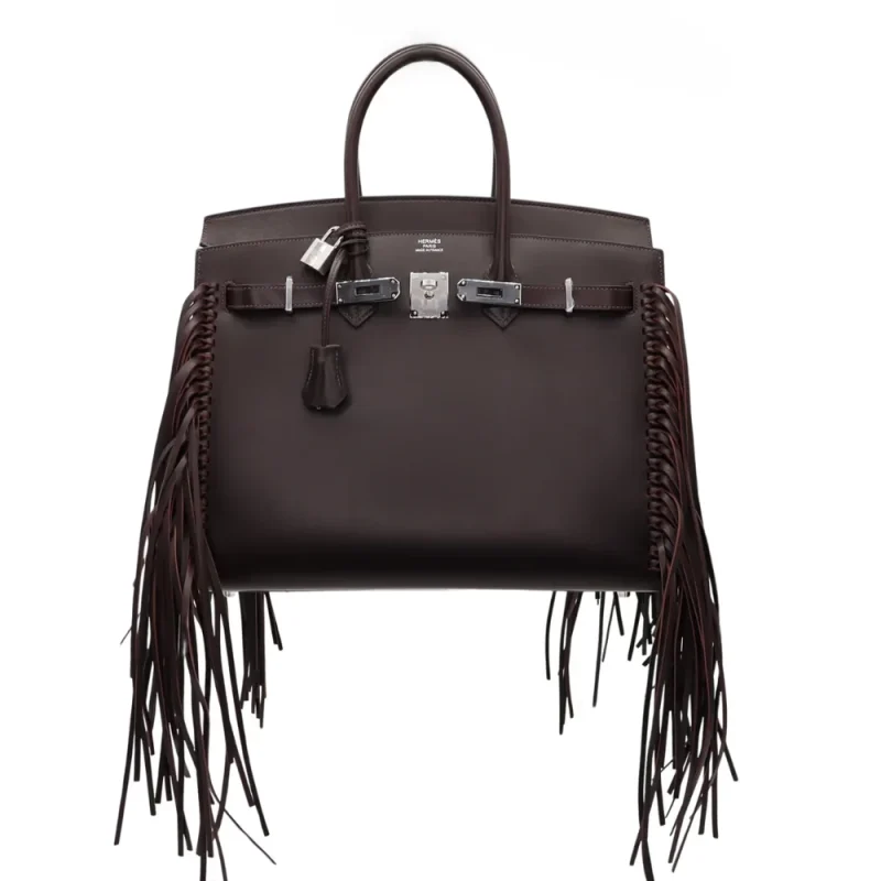 Mirror Quality Hermès Replicas | Birkin 35 Sellier Anate Fringe
