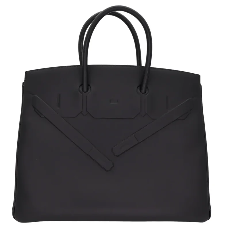 Mirror Quality Hermès Replicas – Birkin 35 Shadow Black Swift