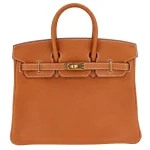 Premium Hermès Replica - Birkin 25 Fauve Barenia Faubourg Gold HW