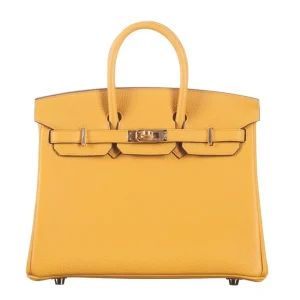 Premium Hermès Replica - Birkin 25 Jaune Ambre Togo Gold HW