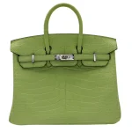 Premium Hermès Replica - Birkin 25 Jaune Bourgeon Matte Alligator