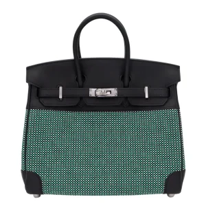 Premium Hermès Replica - Birkin 25 Quadrille Menthe | Shop Now