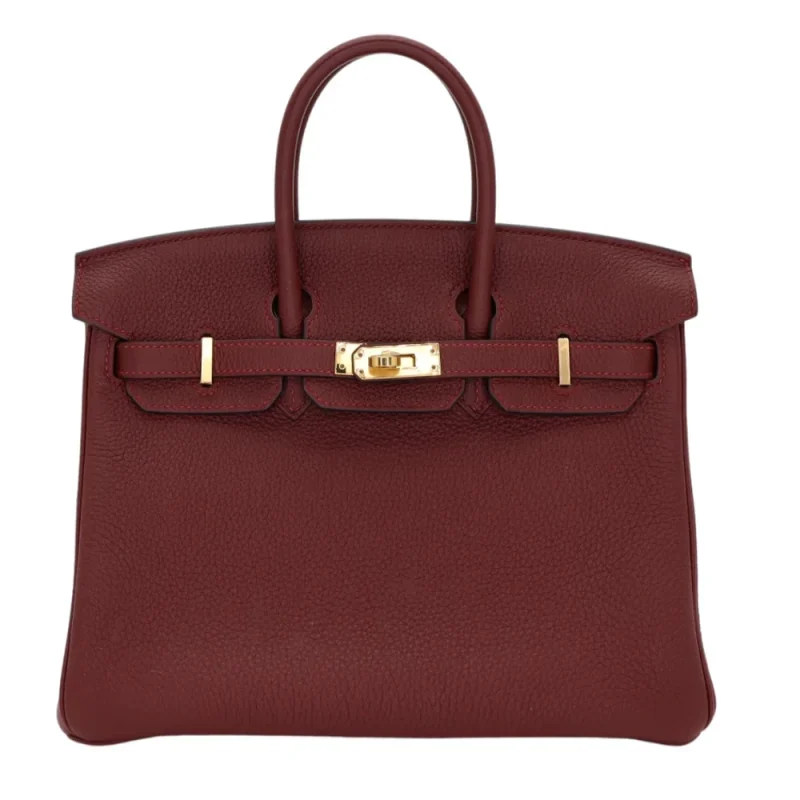Premium Hermès Replica - Birkin 25 Rouge H Togo Gold HW