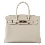 Premium Hermès Replica - Birkin 30 Craie Togo Rose Gold HW
