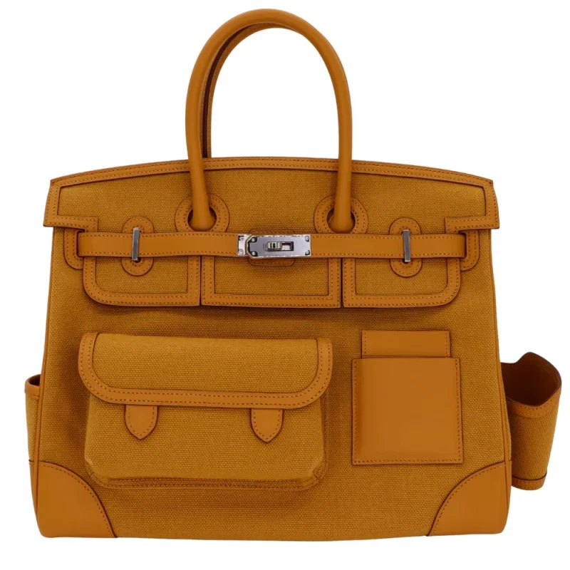 Premium Hermès Replica – Birkin 35 Cargo Sesame Palladium