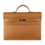 Premium Hermès Replica – Kelly 38 Depeche Gold Epsom Palladium